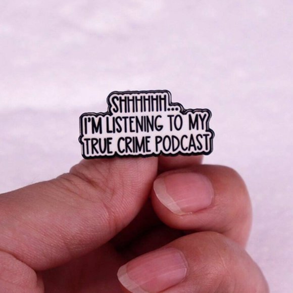 💚 2 for $20 💚 True Crime Podcast - Murderino - Novelty Enamel Pin - Picture 8 of 10